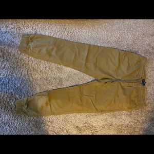 Tan joggers